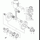 RM250 1988 Коленвал
