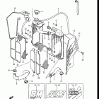 RM125 1986-1988 Радиатор