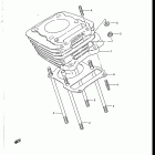 SP125 1986-1988 Цилиндр