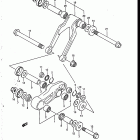 RM250 1986-1987 Cushion lever (model h)