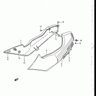 RB50 1987 Обтекатель рамы