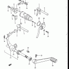 RB50 1987 Механизм  переключения передач
