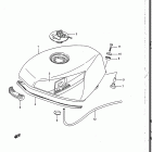 RB50 1987 Топливный бак