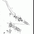 RM250 1986-1987 Кик стартер