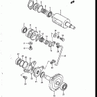 RM250 1986-1987 Exhaust valve (model g)