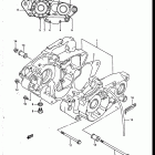 RM250 1986-1987 Crankcase (model h)