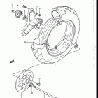RB50 1987 Переднее колесо