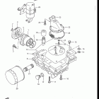 GV1200GLF, GLF2, GLG 1985-1986 Масляный и топливный насос