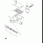 VS700GLF, GLP, GLEF, GLEP 1986-1987 Front master cylinder (vs700glpg / glepg / glph / gleph)