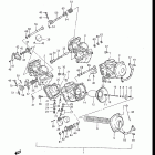 GV1200GLF, GLF2, GLG 1985-1986 Карбюратор