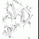 GV1200GLF, GLF2, GLG 1985-1986 Цепь ГРМ