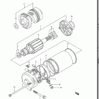 GV1200GLF, GLF2, GLG 1985-1986 Стартер электрический
