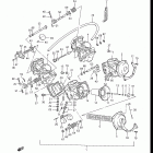 GV1200GLF, GLF2, GLG 1985-1986 Carburetor (for california)