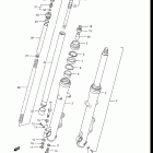 GV1200GLF, GLF2, GLG 1985-1986 Передняя вилка