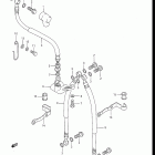 GV1200GLF, GLF2, GLG 1985-1986 Передние тормозные трубки