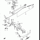 VS700GLF, GLP, GLEF, GLEP 1986-1987 Prop stand - rear brake (vs700glfg / glpg ~f.no.115898)