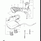 GV1200GLF, GLF2, GLG 1985-1986 Воздухозаборник