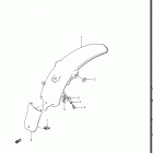 RM80 1983-1985 Заднее крыло