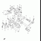 RM80 1983-1985 Механизм  переключения передач