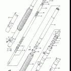 RM250 1984-1985 Front damper (model f)