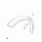 DR250 1985 Переднее крыло