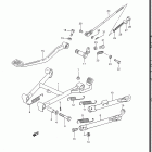 GS450L 1985-1988 Подножки