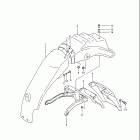 SP600 1985 Заднее крыло