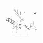 RM125 1984-1985 Left handle switch (model e)