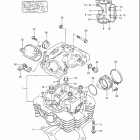 SP600 1985 Головка цилиндра