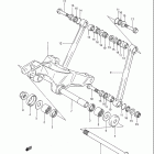 RM125 1984-1985 Cushion lever