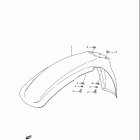 RM125 1984-1985 Переднее крыло