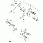 SP600 1985 Подножки