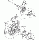 SP600 1985 Заднее колесо
