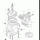 RM250 1984-1985 Цилиндр