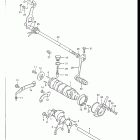 GS450L 1985-1988 Механизм  переключения передач