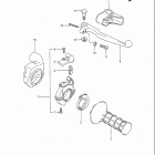 RM125 1984-1985 Right handle switch (model f)