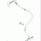 DR250 1985 Передние тормозные трубки