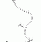 RM125 1984-1985 Front hose (model f)