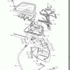 GS700E, ES, 1985 Спидометр-тахометр