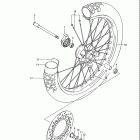 SP600 1985 Переднее колесо