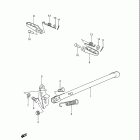 RM125 1984-1985 Stand - footrest