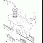 RM250 1984-1985 Топливный бак