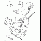 RM250 1984-1985 Frame - seat