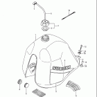 SP600 1985 Топливный бак