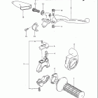 RM125 1984-1985 Right handle switch (model e)
