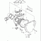 RM125 1984-1985 Воздухозаборник
