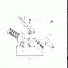 RM250 1984-1985 Left handle switch (model f)