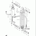 RM125 1984-1985 Shock absorber (model f)