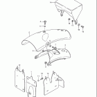 SP250 1985 Заднее крыло