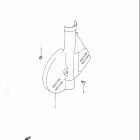 RM125 1984-1985 Disc cover (optional) model f